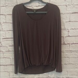 Tommy Bahama Chocolate Long Sleeve Top